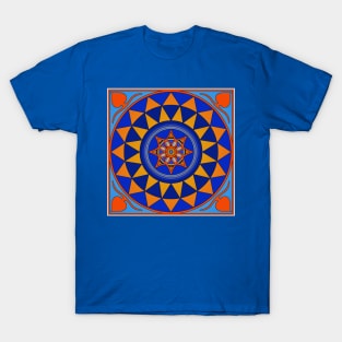 Mandala Roman mosaic T-Shirt